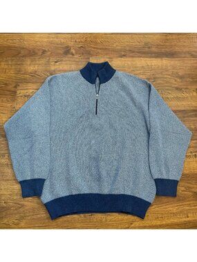 Solemare Maus & Hoffman cashmere quarter zip sweater